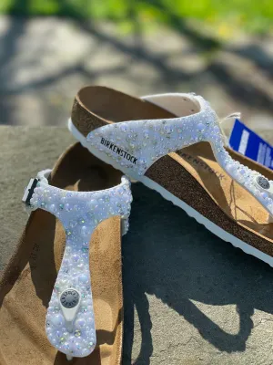 Bridal Bedazzled Birkenstock Gizeh