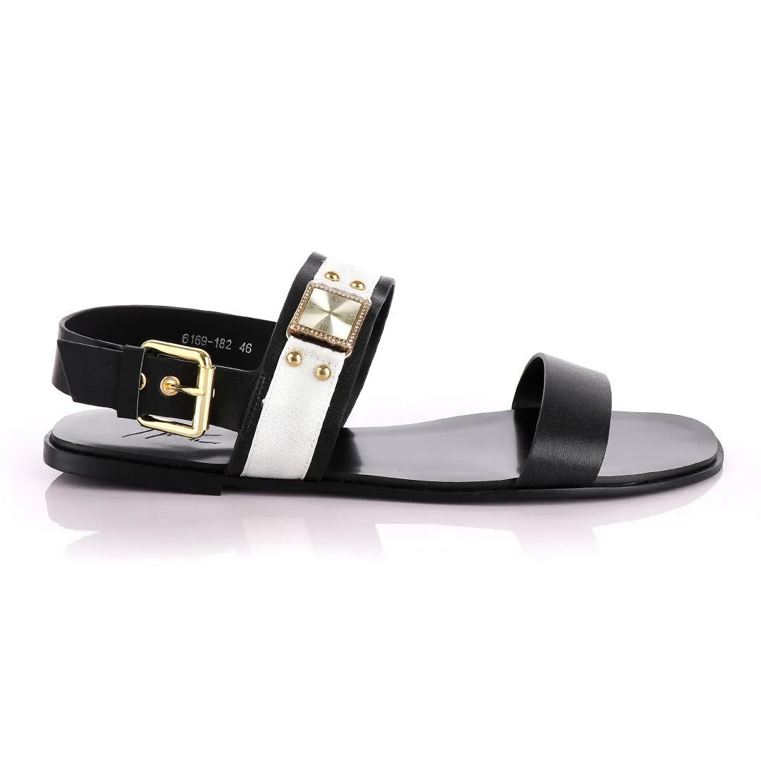 Giuseppe Zanotti Watch Strap Leather Sandal