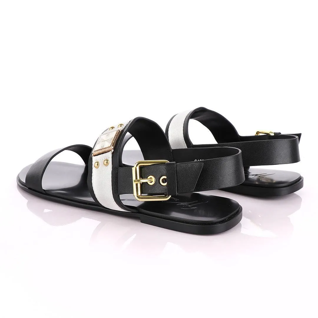 Giuseppe Zanotti Watch Strap Leather Sandal