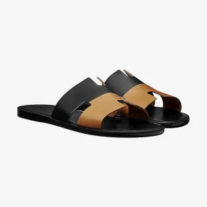 Hermes Epsom Bi Color Izmir Mens Sandals