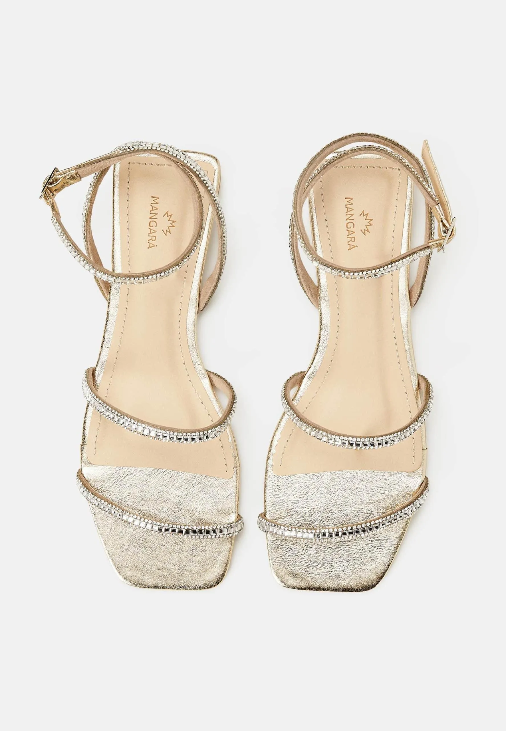 Ladies Flat Silver Casual Sandals with a Cushioned Insole