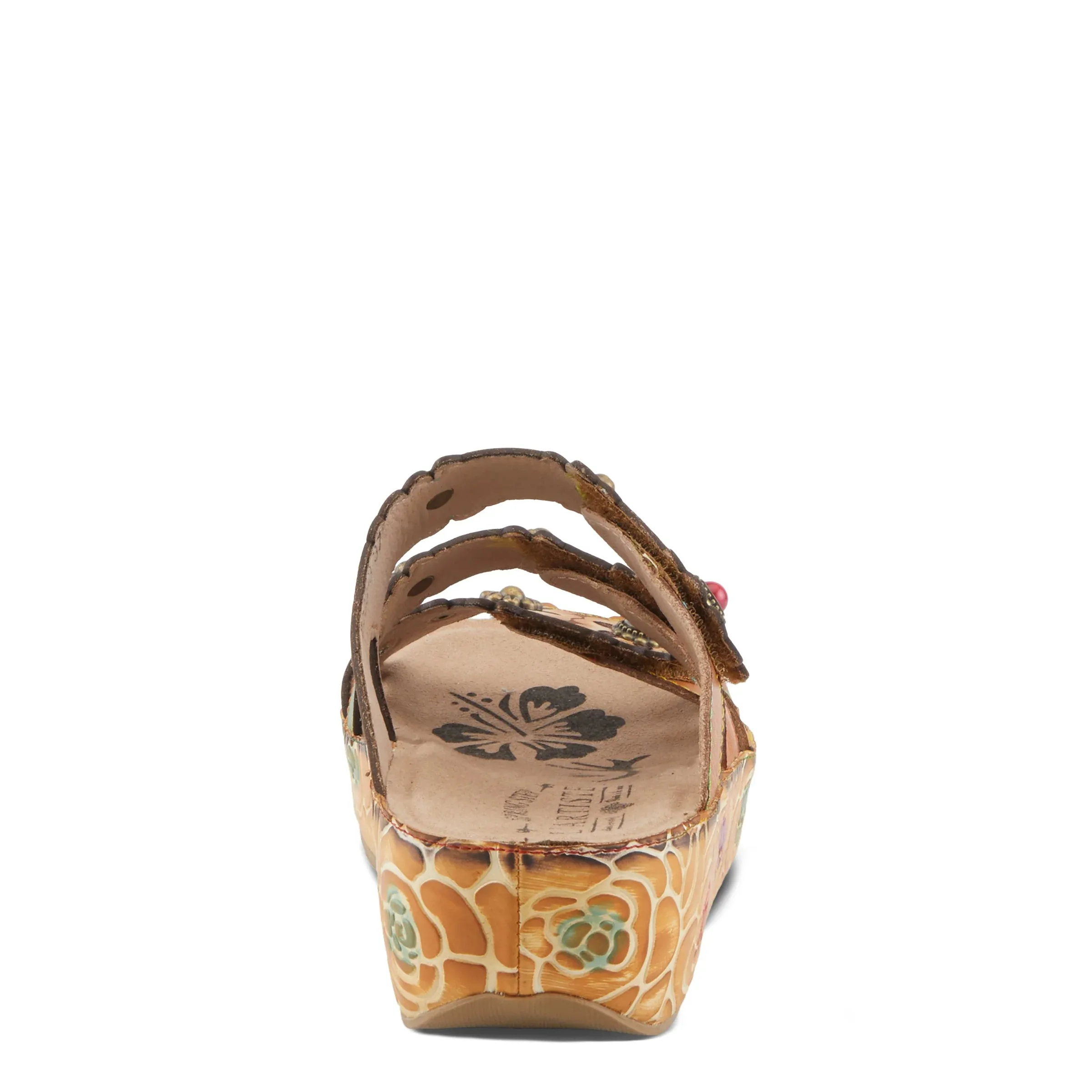 L'ARTISTE BY SPRINGSTEP CUDDLECAKE WEDGE CAMEL