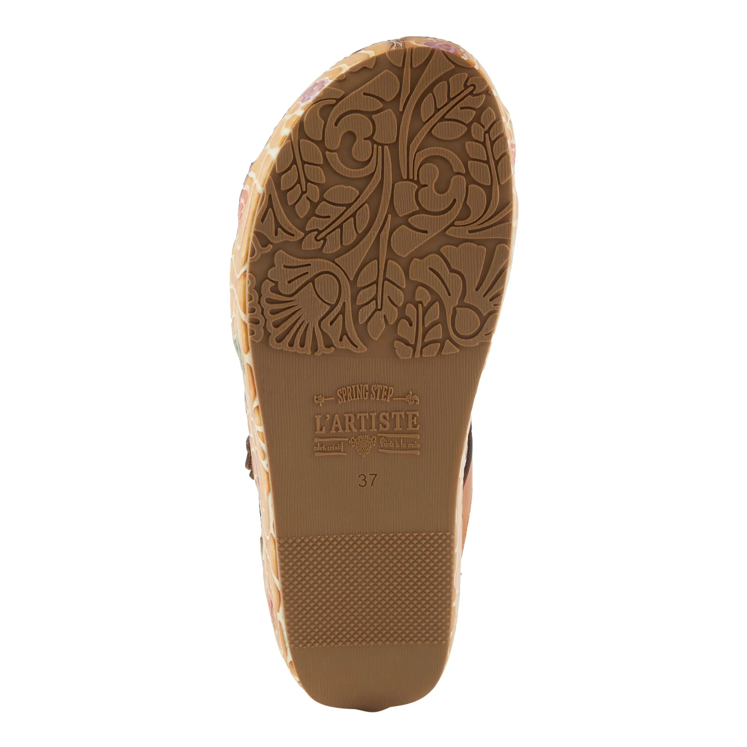 L'ARTISTE BY SPRINGSTEP CUDDLECAKE WEDGE CAMEL