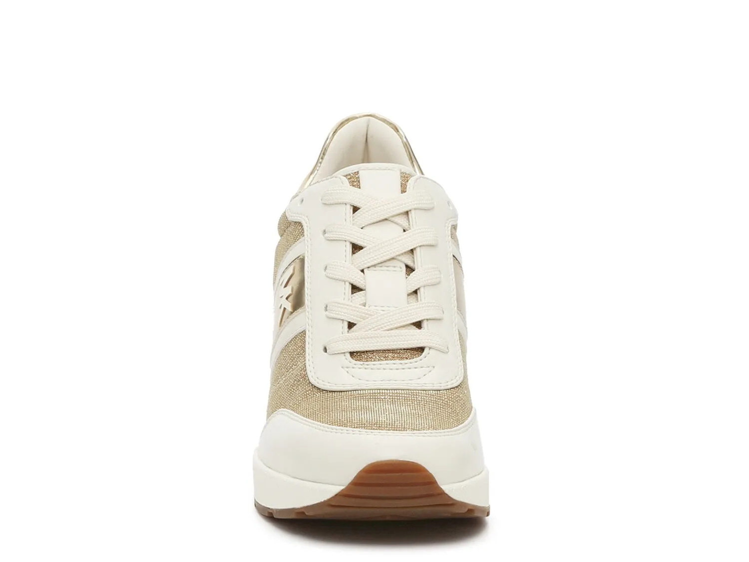 Michael Kors Mabel sneakers, white/metallic gold