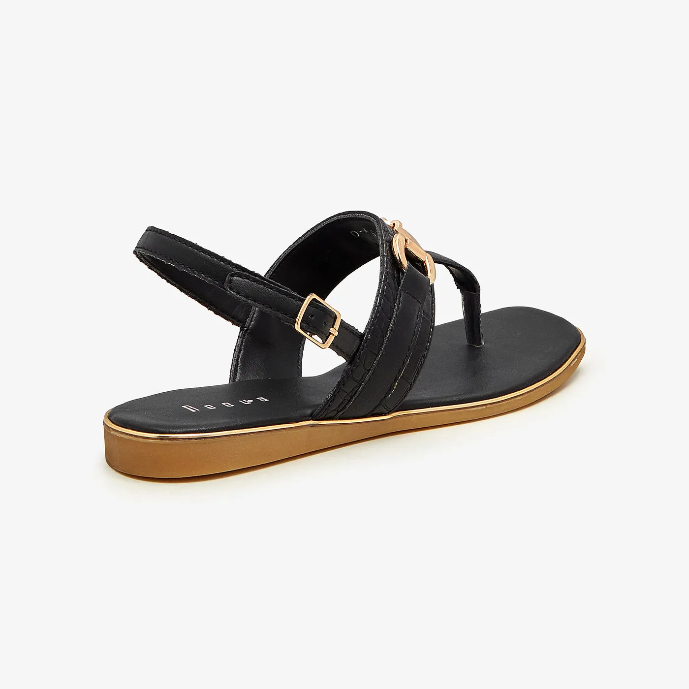 Patterned Sandals