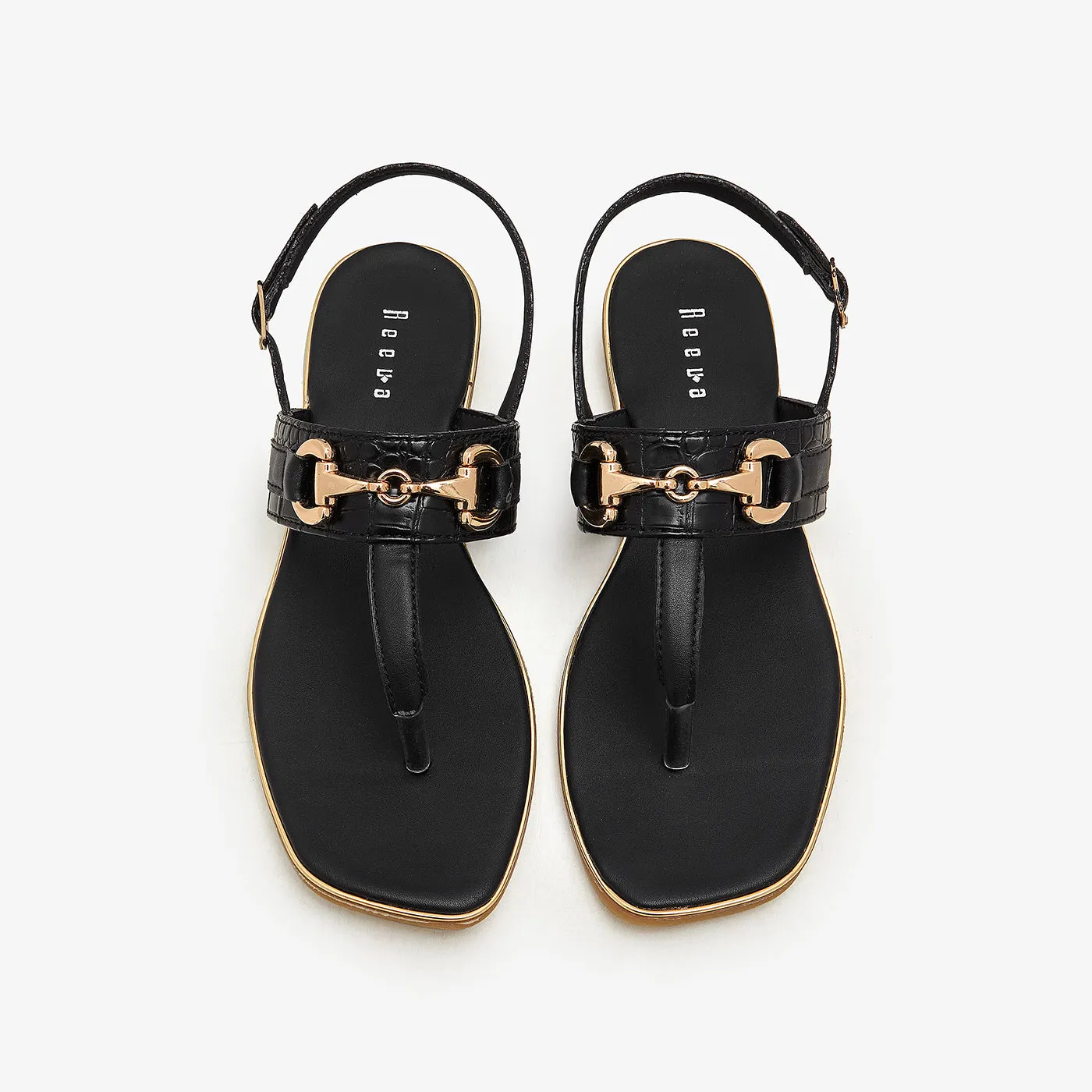 Patterned Sandals